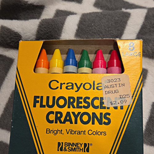 Crayola fluorescent crayons - crayola,