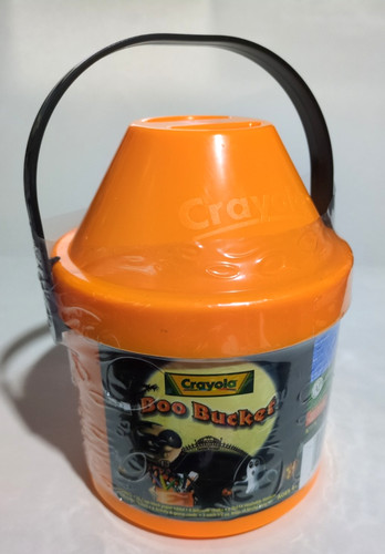 Rare crayola boo bucket 2002 - crayola,