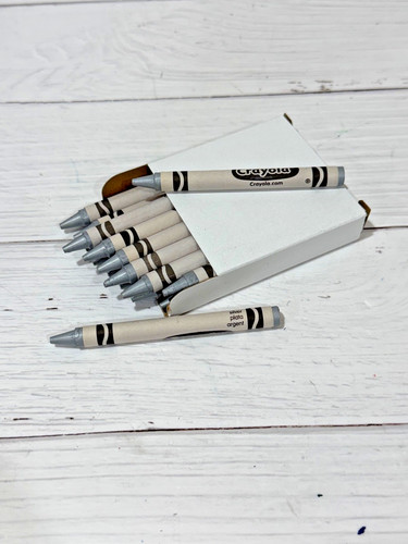 Crayola crayons - crayons, (silver)