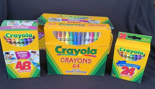 Crayola crayons boxes - crayola,
